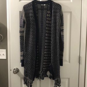 Earthbound Long Blue Cardigan